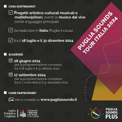 Avviso pubblico Tour Italia 2024
